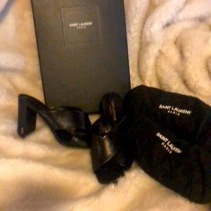 Yves Saint Laurent Black Heel